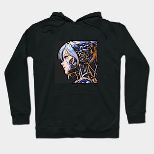 Cyborg Woman Hoodie